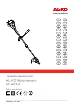 AL-KO BC 260 B-S Information Manuals Service preview