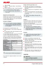 Preview for 18 page of AL-KO BC 330 MT Original Instructions For Use