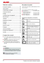 Preview for 60 page of AL-KO BC 330 MT Original Instructions For Use