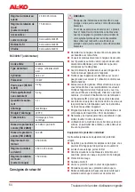 Preview for 64 page of AL-KO BC 330 MT Original Instructions For Use