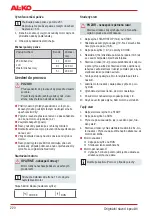 Preview for 220 page of AL-KO BC 330 MT Original Instructions For Use