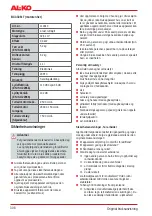 Preview for 308 page of AL-KO BC 330 MT Original Instructions For Use