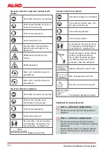 Preview for 416 page of AL-KO BC 330 MT Original Instructions For Use