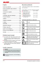 Preview for 454 page of AL-KO BC 330 MT Original Instructions For Use