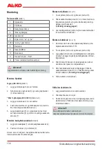 Предварительный просмотр 136 страницы AL-KO BC 410 II Instruction Manual