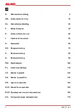 Предварительный просмотр 2 страницы AL-KO BKS 35 Instructions For Use Manual