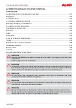 Preview for 221 page of AL-KO BKS 3835 Original Operating Instructions