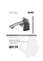 Preview for 1 page of AL-KO BLOWER VAC 2200 E Operating Instructions Manual