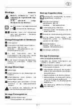 Предварительный просмотр 8 страницы AL-KO BM 5001 R Assembly Manual