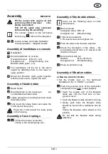 Предварительный просмотр 11 страницы AL-KO BM 5001 R Assembly Manual