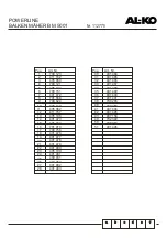 Предварительный просмотр 63 страницы AL-KO BM 5001 R Assembly Manual