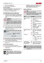 Предварительный просмотр 79 страницы AL-KO BM 660 III Translation Of The Original Operating Instructions