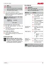 Предварительный просмотр 85 страницы AL-KO BM 660 III Translation Of The Original Operating Instructions