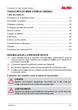 Preview for 43 page of AL-KO C05-4230 Instructions For Use Manual