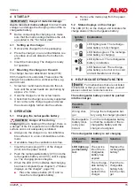 Preview for 15 page of AL-KO C60 Li Operating Instructions Manual