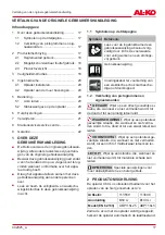 Preview for 17 page of AL-KO C60 Li Operating Instructions Manual