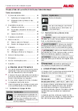 Preview for 23 page of AL-KO C60 Li Operating Instructions Manual