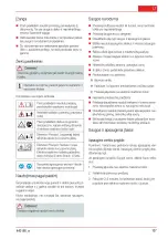 Preview for 107 page of AL-KO Combi Care 32.3 VLE Comfort Operating Instructions Manual