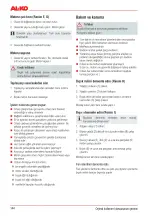 Preview for 144 page of AL-KO Combi Care 32.3 VLE Comfort Operating Instructions Manual