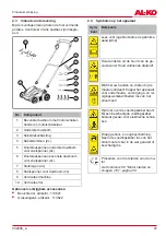 Preview for 47 page of AL-KO COMBI-CARE 36.8 E Comfort Translation Of The Original Instructions For Use