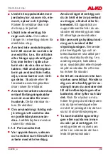 Preview for 269 page of AL-KO COMBI-CARE 36.8 E Comfort Translation Of The Original Instructions For Use