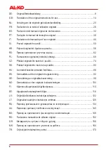 Preview for 6 page of AL-KO Combi Care 38.6 E comfort Translation Of The Original Instructions For Use