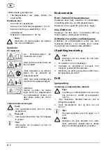 Preview for 62 page of AL-KO Comfort 32 VLE COMBI CARE Operating Instructions Manual