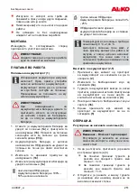 Preview for 251 page of AL-KO Comfort 38.4 Li Translation Of The Original Operating Instructions