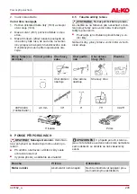 Preview for 245 page of AL-KO CS 1825 Translation Of The Original Instructions For Use