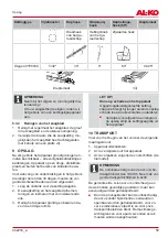 Preview for 59 page of AL-KO CSA 2020 Translation Of The Original Instructions For Use