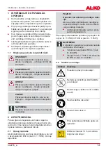 Preview for 141 page of AL-KO CSA 2020 Translation Of The Original Instructions For Use