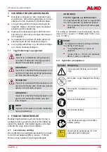 Preview for 265 page of AL-KO CSA 2020 Translation Of The Original Instructions For Use