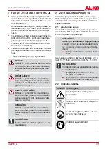 Preview for 317 page of AL-KO CSA 2020 Translation Of The Original Instructions For Use