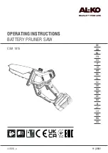 AL-KO CSM 1815 Operating Instructions Manual preview