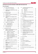 Предварительный просмотр 45 страницы AL-KO CSM 1815 Operating Instructions Manual