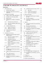 Предварительный просмотр 103 страницы AL-KO CSM 1815 Operating Instructions Manual