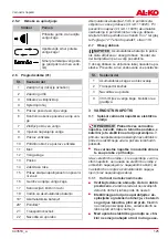 Предварительный просмотр 125 страницы AL-KO CSM 1815 Operating Instructions Manual