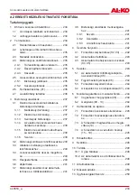 Предварительный просмотр 233 страницы AL-KO CSM 1815 Operating Instructions Manual