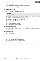 Preview for 27 page of AL-KO DESIGN ED-H1 Series Operating And Installation Instructions