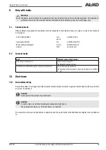 Preview for 29 page of AL-KO DESIGN ED-H1 Series Operating And Installation Instructions