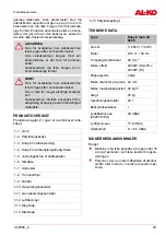 Preview for 93 page of AL-KO Easy Crush LH 2800 Instructions For Use Manual