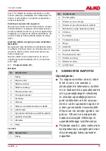 Preview for 75 page of AL-KO Easy Crush LH 2810 Instructions For Use Manual