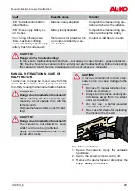 Предварительный просмотр 29 страницы AL-KO F100940008 Manual