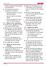 Preview for 27 page of AL-KO G4022012 Translation Of The Original Instructions For Use