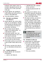 Preview for 253 page of AL-KO G4022012 Translation Of The Original Instructions For Use