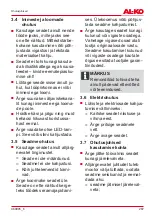 Preview for 267 page of AL-KO G4022012 Translation Of The Original Instructions For Use