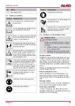 Preview for 293 page of AL-KO G4022012 Translation Of The Original Instructions For Use