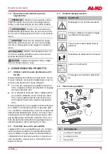 Предварительный просмотр 61 страницы AL-KO GS 7,2 Li Instructions For Use Manual