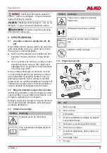 Предварительный просмотр 81 страницы AL-KO GS 7,2 Li Instructions For Use Manual