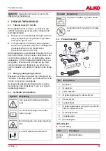 Предварительный просмотр 163 страницы AL-KO GS 7,2 Li Instructions For Use Manual